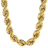 Shimmering Golden Brass Chains For Men-thumb1