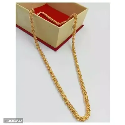 Shimmering Golden Brass Chains For Men-thumb3