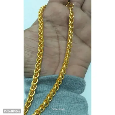 Shimmering Golden Brass Chains For Men-thumb0