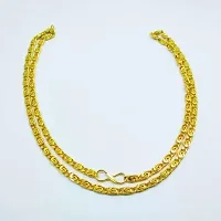 Shimmering Golden Brass Chains For Women And Men-thumb2