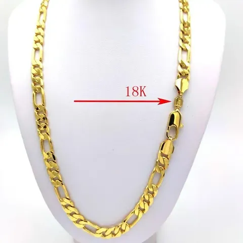 SHANKHRAJ MALL Designer Link Chain With Plating Jewelry Gift For Him, Boy, Men, Father, Brother, Boyfriend-10022