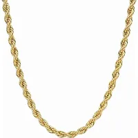 Shimmering Golden Brass Chains For Women And Men-thumb2