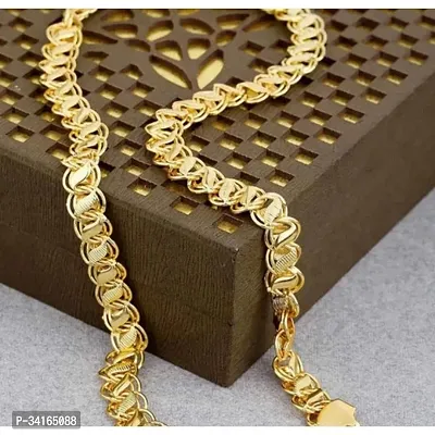 Shimmering Golden Brass Chains For Women And Men-thumb0