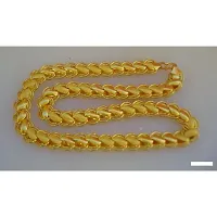 Shimmering Golden Brass Chains For Women And Men-thumb2