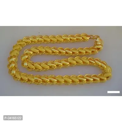 Shimmering Golden Brass Chains For Women And Men-thumb3