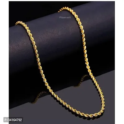 Shimmering Golden Brass Chains For Men-thumb0