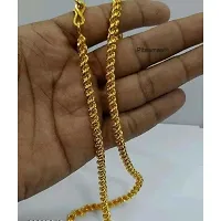 Shimmering Golden Brass Chains For Women And Men-thumb2