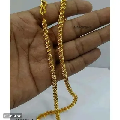 Shimmering Golden Brass Chains For Women And Men-thumb3