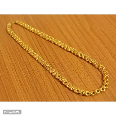 Beautiful Brass Golden Chain For Men-thumb2