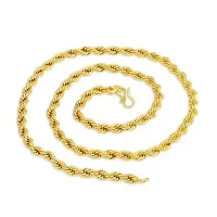 Shimmering Golden Brass Chains For Women And Men-thumb2