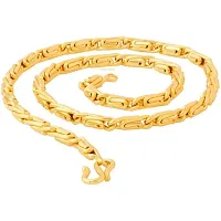 Shimmering Golden Brass Chains For Women And Men-thumb2