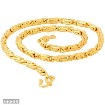 Shimmering Golden Brass Chains For Women And Men-thumb3