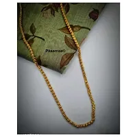 Shimmering Golden Brass Chains For Women And Men-thumb2