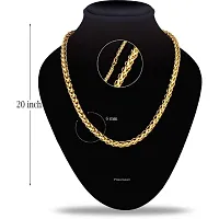 Shimmering Golden Brass Chains For Men-thumb2