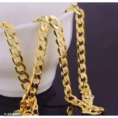 Shimmering Golden Brass Chains For Women And Men-thumb3