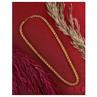 Shimmering Golden Brass Chains For Men-thumb1