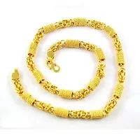 Beautiful Brass Golden Chain For Men-thumb2