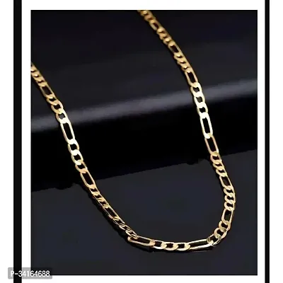 Shimmering Golden Brass Chains For Men-thumb0