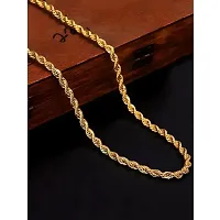 Shimmering Golden Brass Chains For Women And Men-thumb2