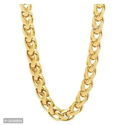 Shimmering Golden Brass Chains For Men-thumb2