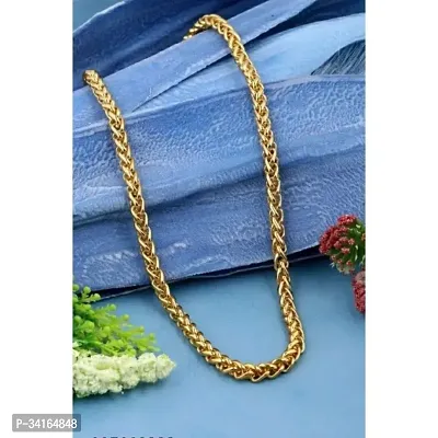 Shimmering Golden Brass Chains For Men-thumb3