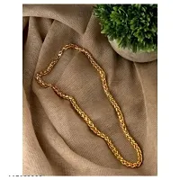 Shimmering Golden Brass Chains For Men-thumb1