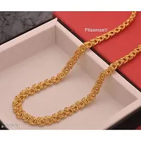 Beautiful Brass Golden Chain For Men-thumb1