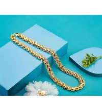 Shimmering Golden Brass Chains For Men-thumb1