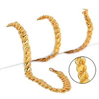 Shimmering Golden Brass Chains For Women And Men-thumb1