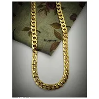 Shimmering Golden Brass Chains For Women And Men-thumb1