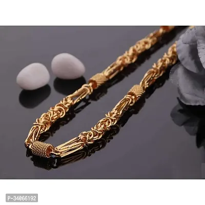 Beautiful Brass Golden Chain For Men-thumb0