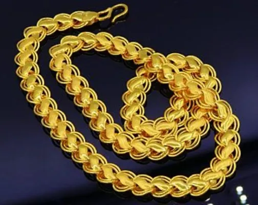 Trendy  Fancy Men Gold-plated Plated Alloy Chain