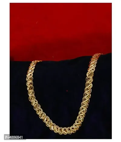 Trendy  Fancy Men Gold-plated Plated Metal Chain