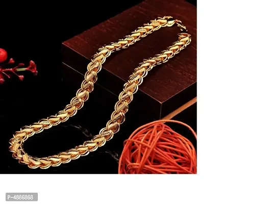 Trendy  Fancy Men Gold-plated Plated Metal Chain-thumb0