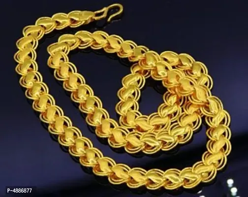 Trendy  Fancy Men Gold-plated Plated Metal Chain