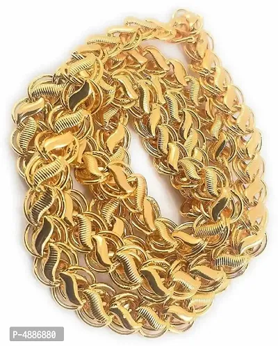 Trendy  Fancy Men Gold-plated Plated Metal Chain