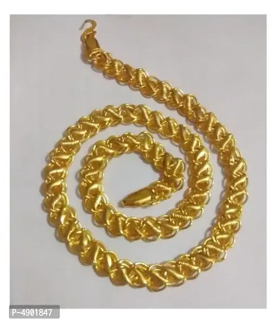 Popular Beautiful Design Golden light Gold Plated  Alloy Chain