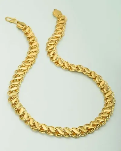 Stylish Brass Golden Chain For Men