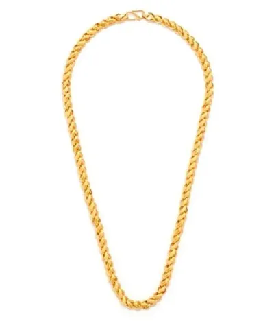 Trendy Designer Alloy Gold Plated Chain