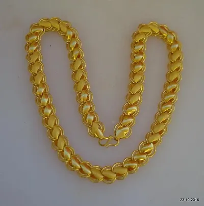 Trendy Designer Alloy Gold Plated Chain