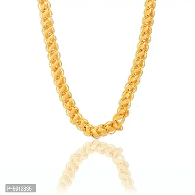 Stylish Trendy Most Popular Beautiful Design Golden light Gold Plated  Alloy Chain