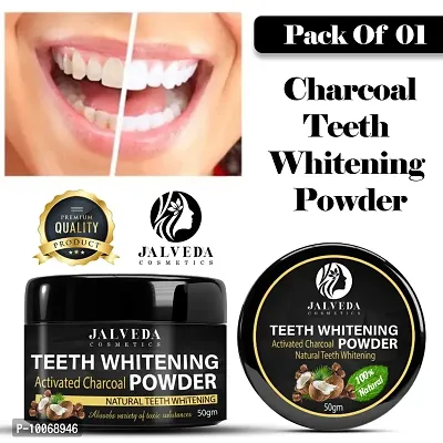 Charcoal Teeth Whitening  Powder(50gm) pack of-1-thumb0