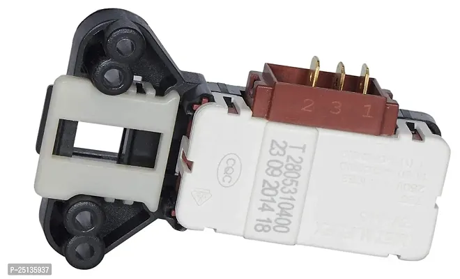 NW Noworry Door Lock Compatible for ifb Front Loading Washing Machine for Door Lock (Grey, Orange, 250V) (Door Lock Compatible for IFB)