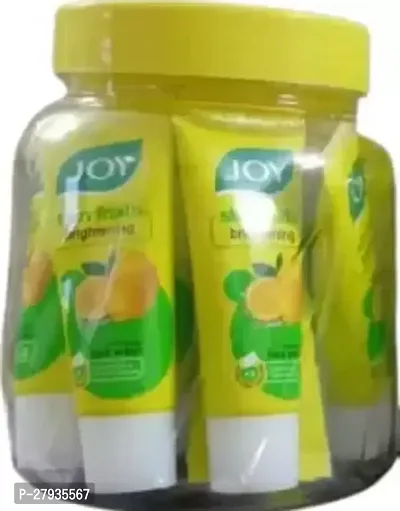Joy Skin Fruits | Skin Brightening and Glowing | Fruit Infused Face Wash | With Lemon extracts  Active Fruit Boosters | Lemon Face Wash For Oily Skin | 15 ml*12PCS