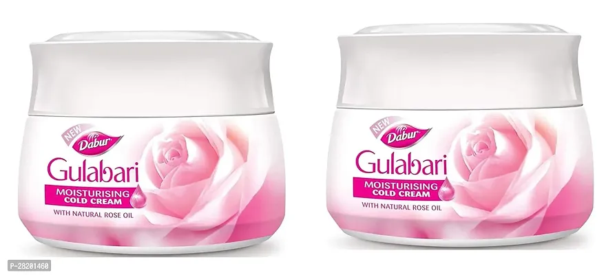 Dab-ur Gulabari Moisturizing Cold Cream (Skin Moisturizers) -55ml (Pack Of 2)-thumb0