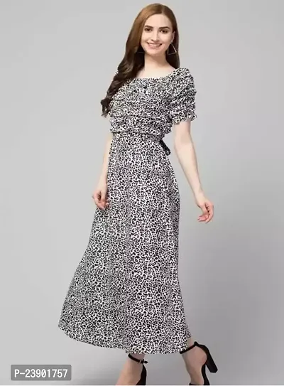 Stylish Fancy Designer Georgette Dresses For Women-thumb0