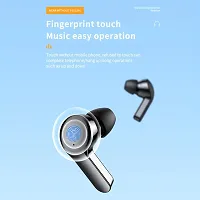 Capsule Earbud,Gaming Earbuds with RGB LED Gaming Design. 30 Hours Playtime, Bluetooth 5.3 + ENC, 13mm HD BASS Drivers, IPX7 Sweat-Proof,Built-in Mic for Android  iOS (Black)-thumb4