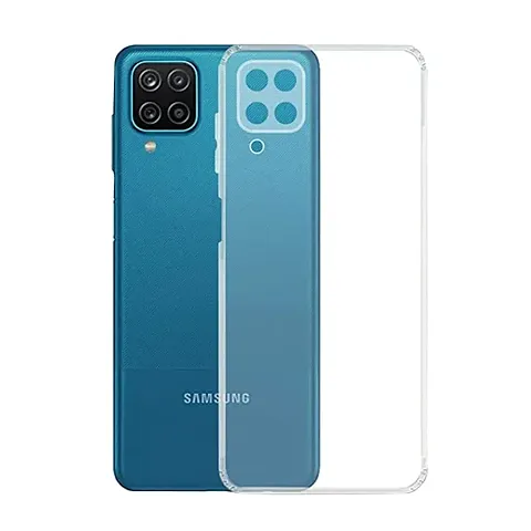 Arayle Thermoplastic Polyurethane Mobile Cover Soft & Flexible Shockproof Back Cover with Cushioned Edges Transparent for Samsung Galaxy M33 5g