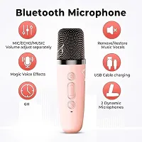 Mini Bluetooth Speaker with Wireless Karaoke Mic-thumb4