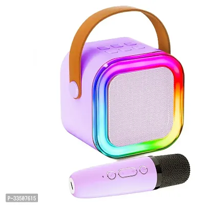 Mini Bluetooth Speaker with Wireless Karaoke Mic